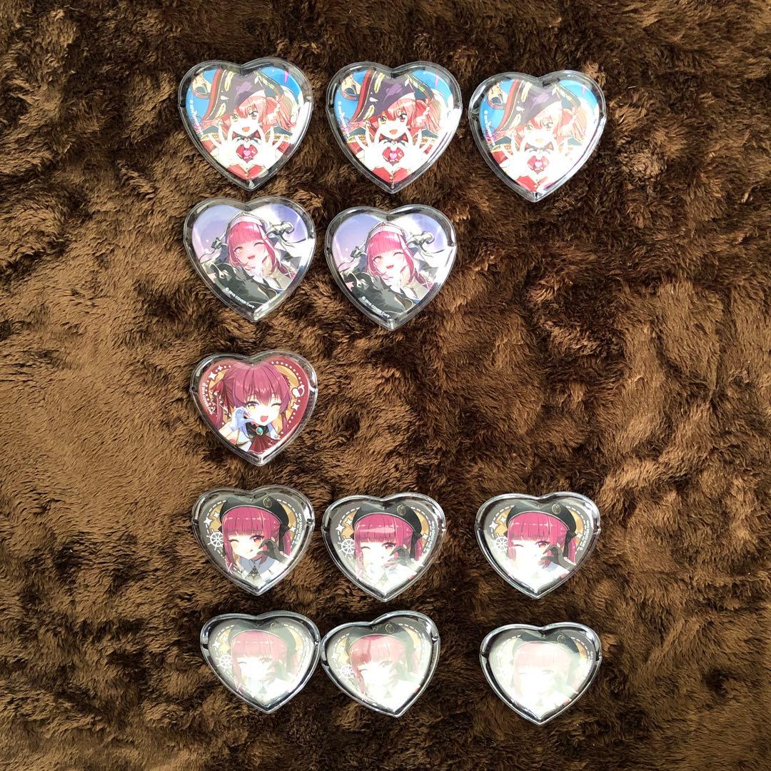 宝鐘マリン1stライブ缶バッチ