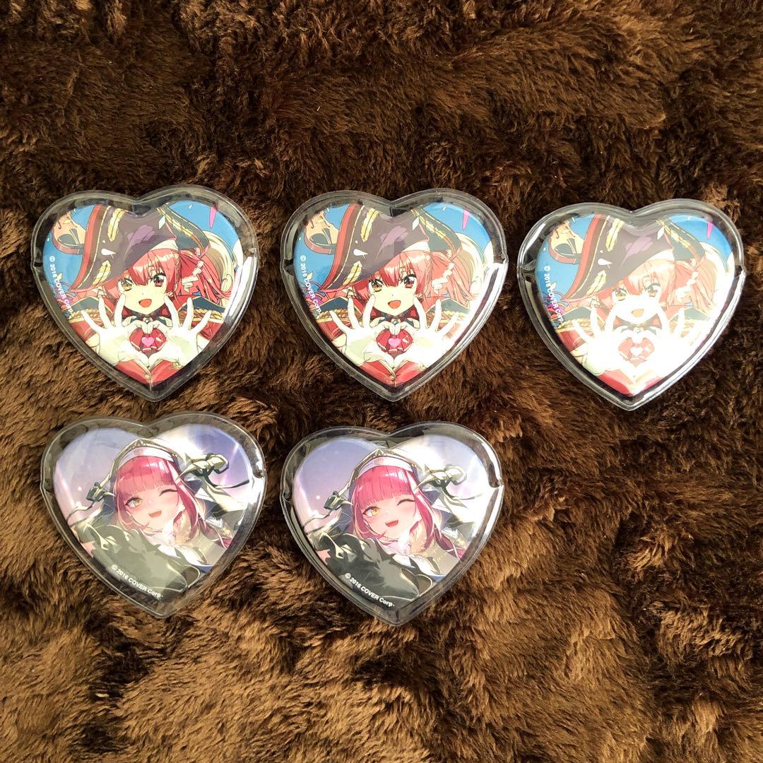 宝鐘マリン1stライブ缶バッチ