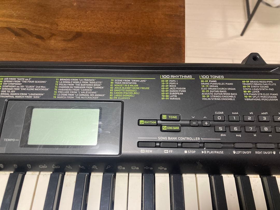 CASIO CTK-1100 61鍵キーボード