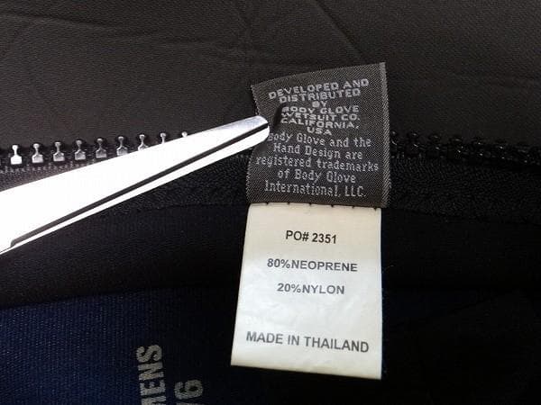 中古 BODY GLOVE ボディーグローブ ウエットスーツ スプリング 女性用