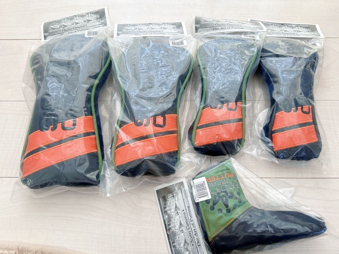 【新品未使用】スコッティキャメロン　マスターズ リミテッド 　ヘッドカバーセット