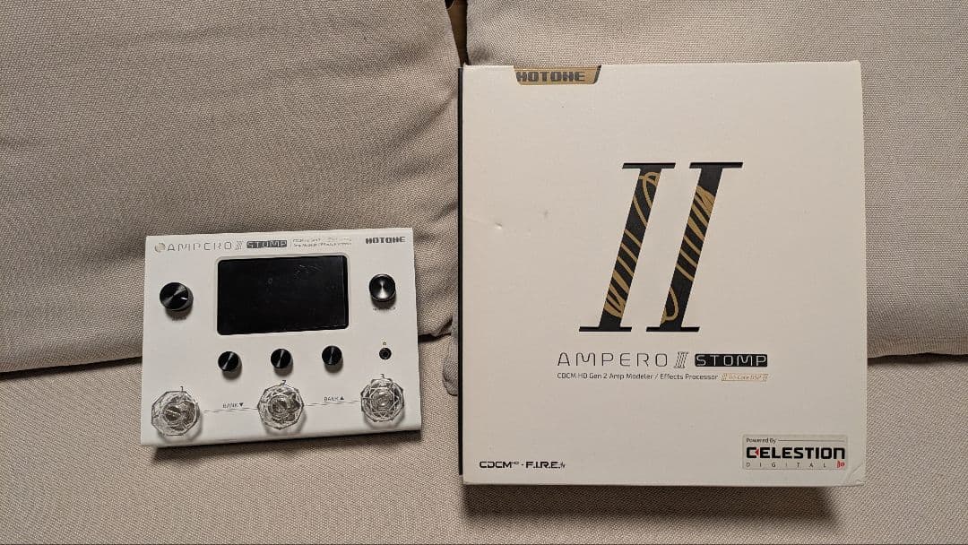 【中古】HOTTONE Ampero2 stomp 付属品あり