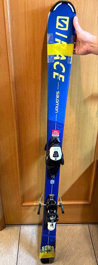サロモン SALOMON S/RACE スキー板 130cm + ビンディング