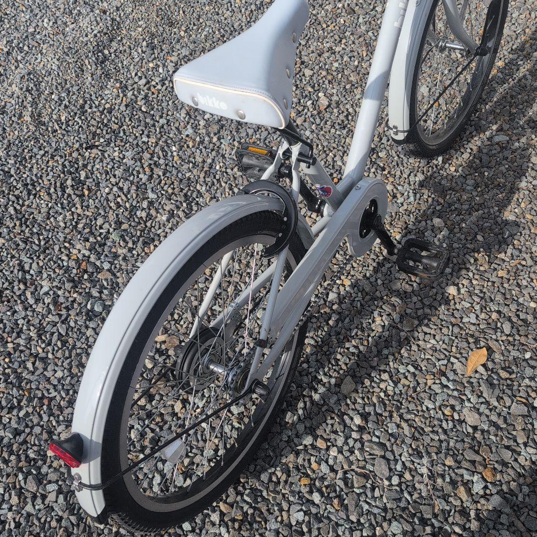 ブリジストン　bikke　22インチ　ブルーグレー