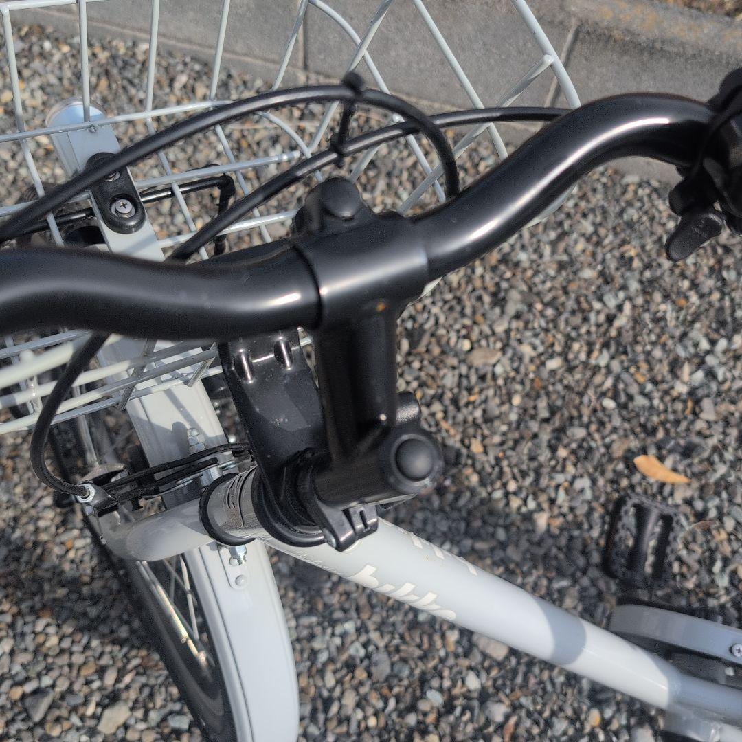 ブリジストン　bikke　22インチ　ブルーグレー