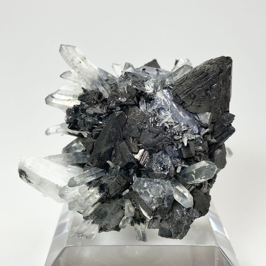 スファレライト　ガレナ　クォーツ　鉱物標本　原石　天然石　ストーン　共生標本