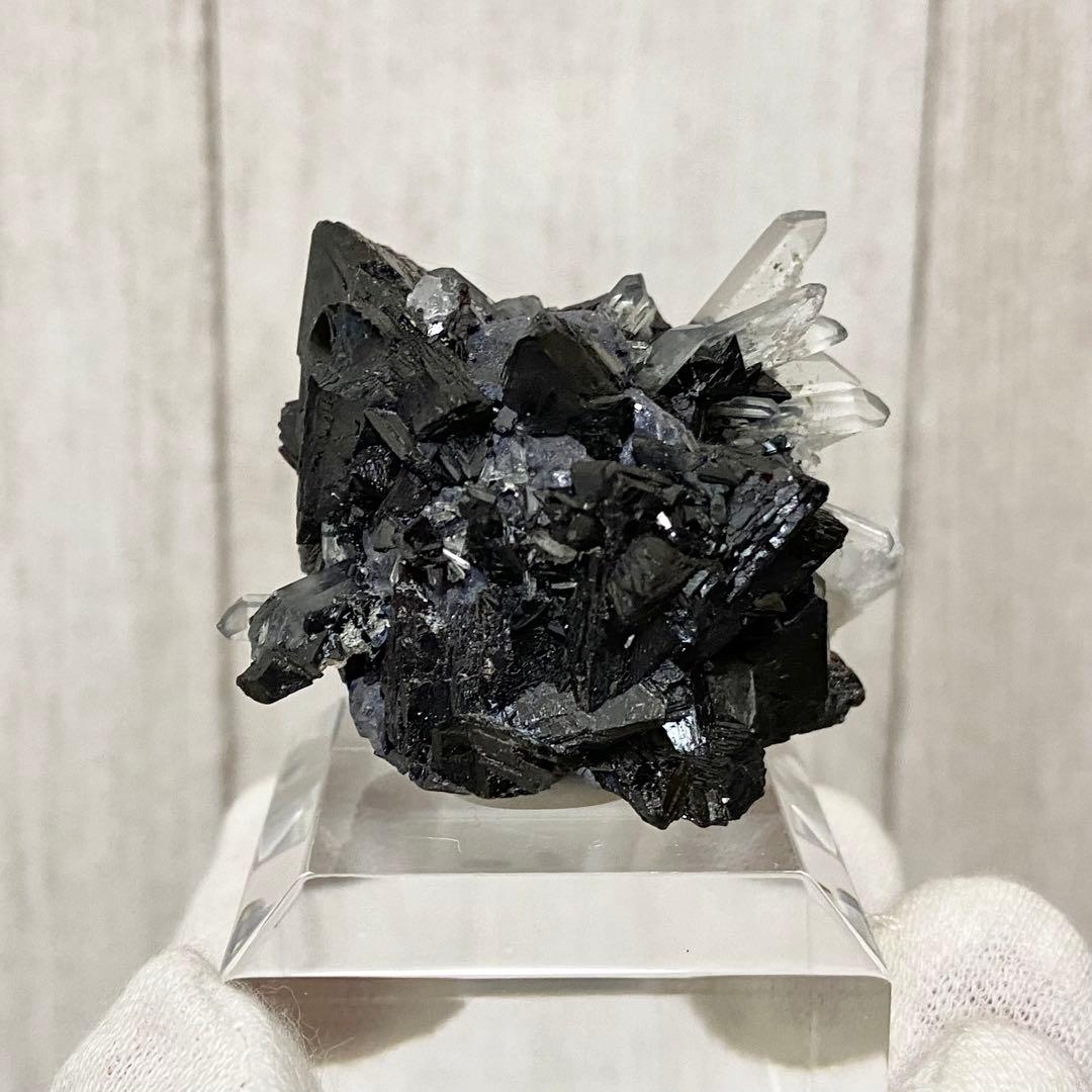 スファレライト　ガレナ　クォーツ　鉱物標本　原石　天然石　ストーン　共生標本