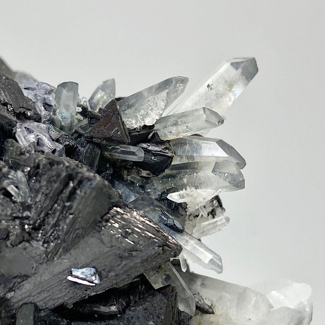 スファレライト　ガレナ　クォーツ　鉱物標本　原石　天然石　ストーン　共生標本