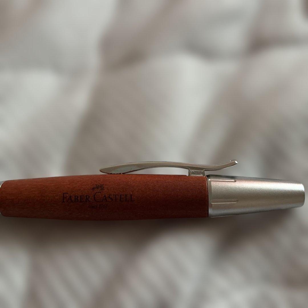 FABER-CASTELL ボールペン油性 エモーション 梨の木 ブラウン