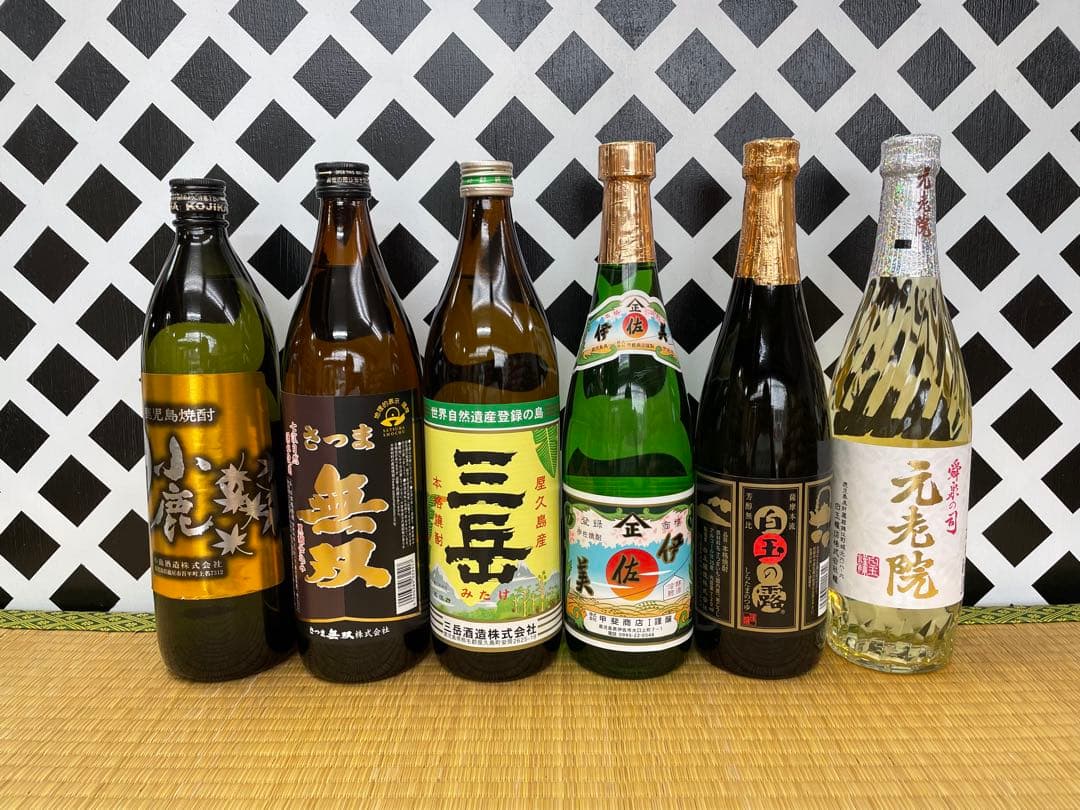 プレミアム焼酎伊佐美セット 小鹿 無双 三岳 伊佐美 白玉の露 元老院 6本組