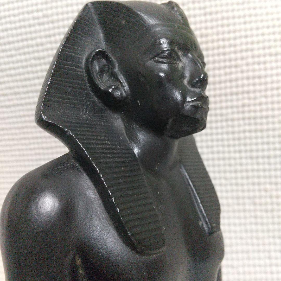 ルーブル美術館ムラージュ工房製／アメンエムハト3世／ファラオ像 24cm