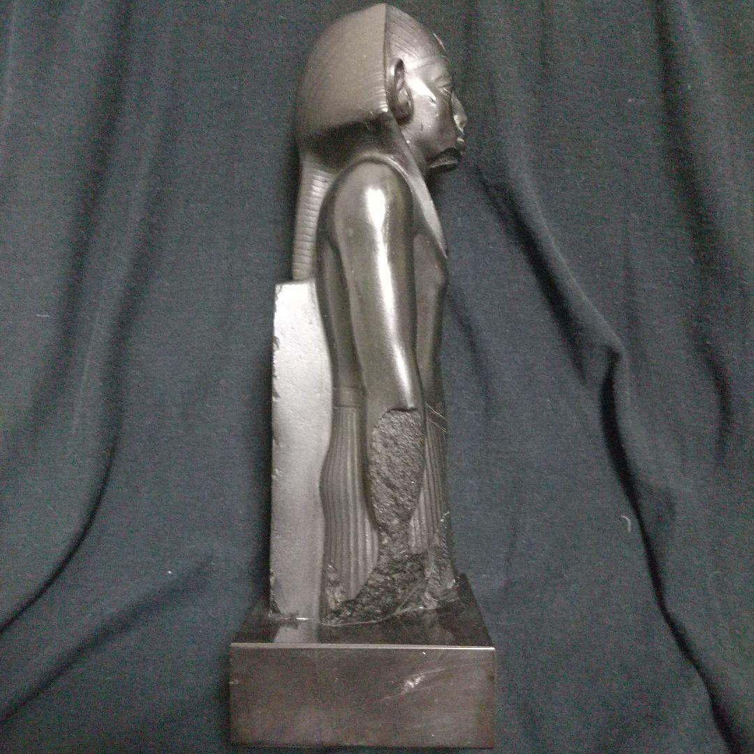 ルーブル美術館ムラージュ工房製／アメンエムハト3世／ファラオ像 24cm