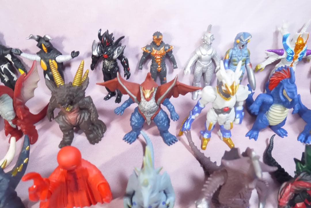 ウルトラ怪獣シリーズ500　怪獣　ソフビ　74体セット