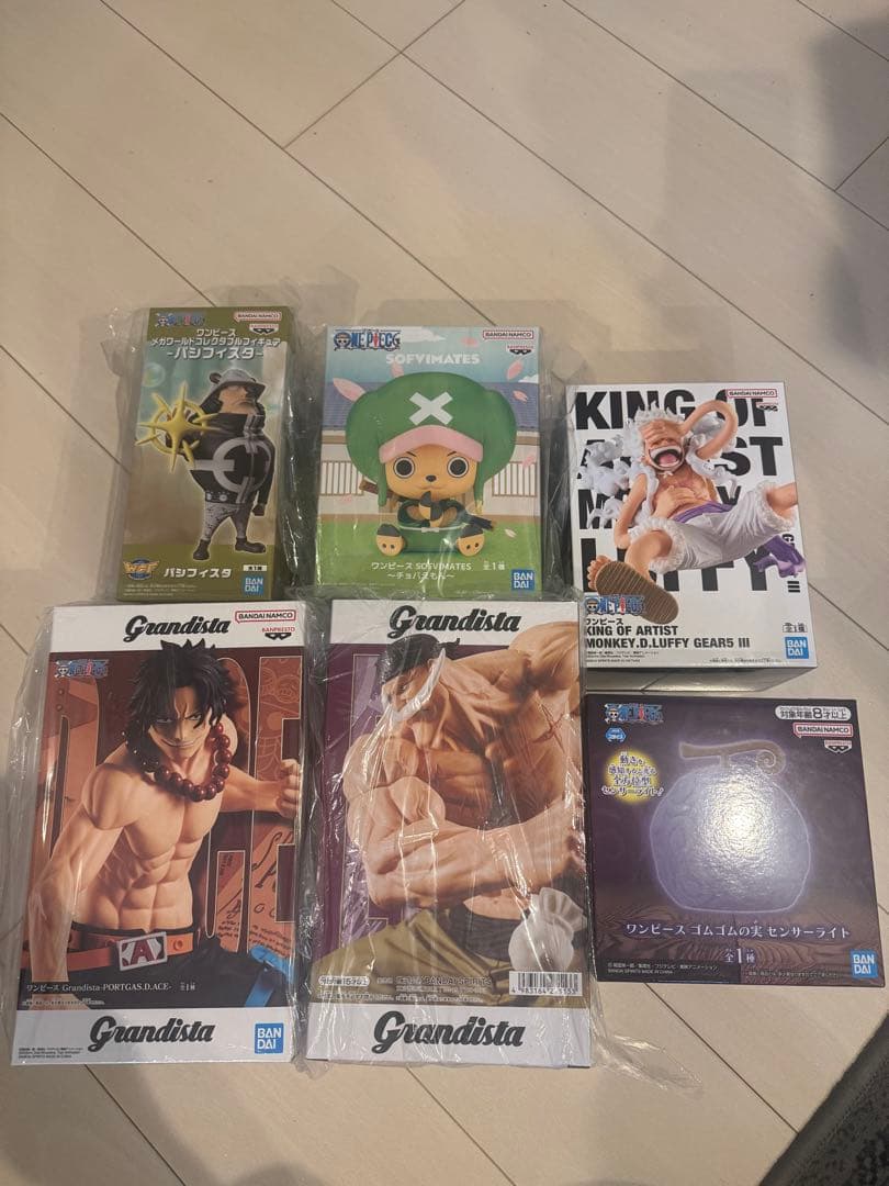 ワンピース Grandista フィギュアセット　6個セット