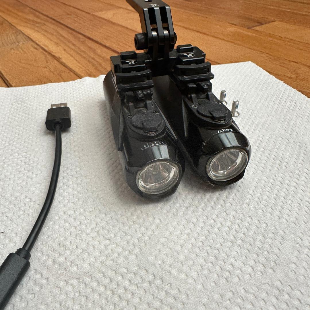 CATEYE VOLT400 + REC-MOUNTS デュアルマウント一式