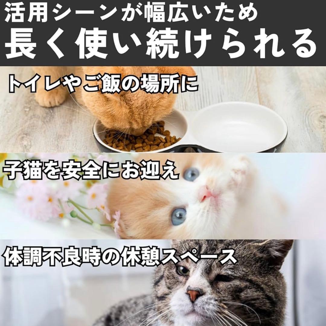 【新品・未使用】猫ケージ 木製 おしゃれ 小さめ 3階建て キャットヴィラ