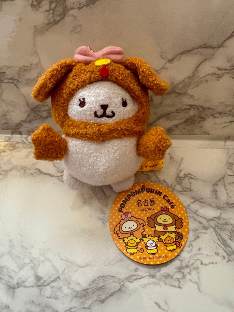 【新品タグ付】ポムポムプリンカフェ名古屋 名古屋コーチン マスコット まとめ売り