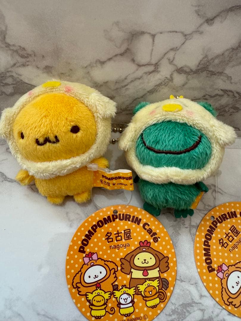 【新品タグ付】ポムポムプリンカフェ名古屋 名古屋コーチン マスコット まとめ売り