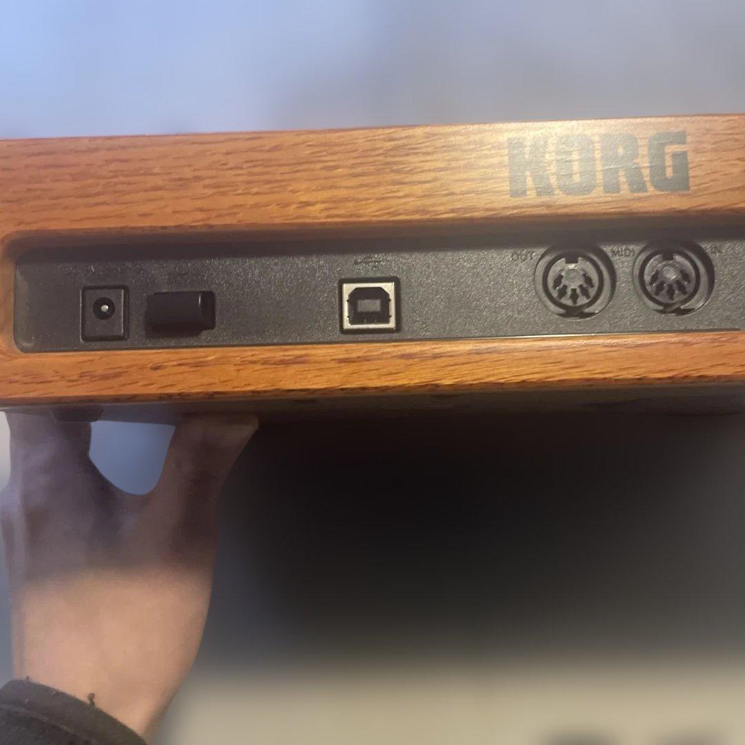 KORG monologue アナログシンセサイザー_シルバー