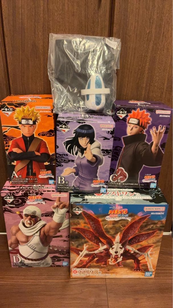 NARUTO ナルト 一番くじ フィギュア セミコンプ トートバッグ セット