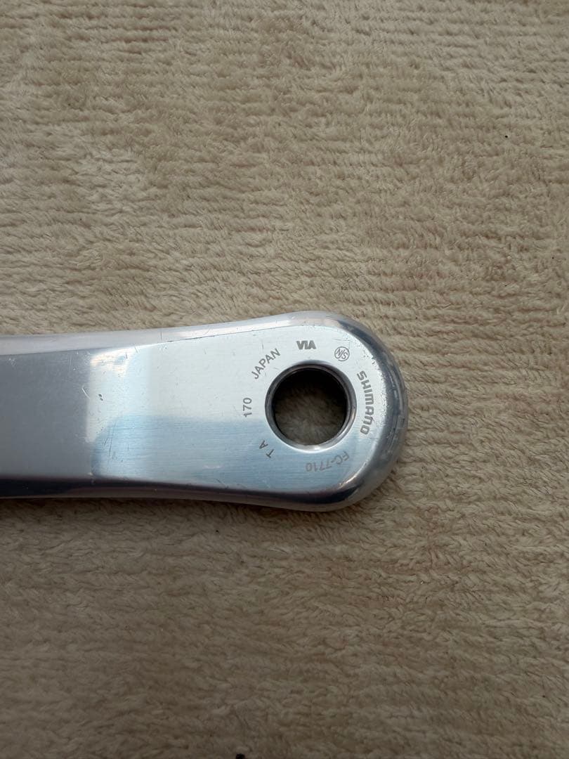 シマノ クランク FC-7710 DURA-ACE 170 PCD144 NJS