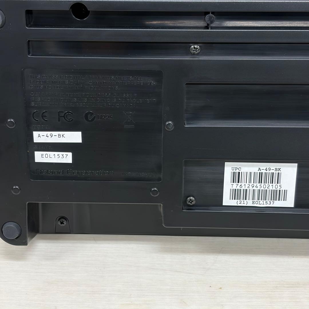 Roland ローランド 49鍵盤 USB MIDIキーボード A-49 ②