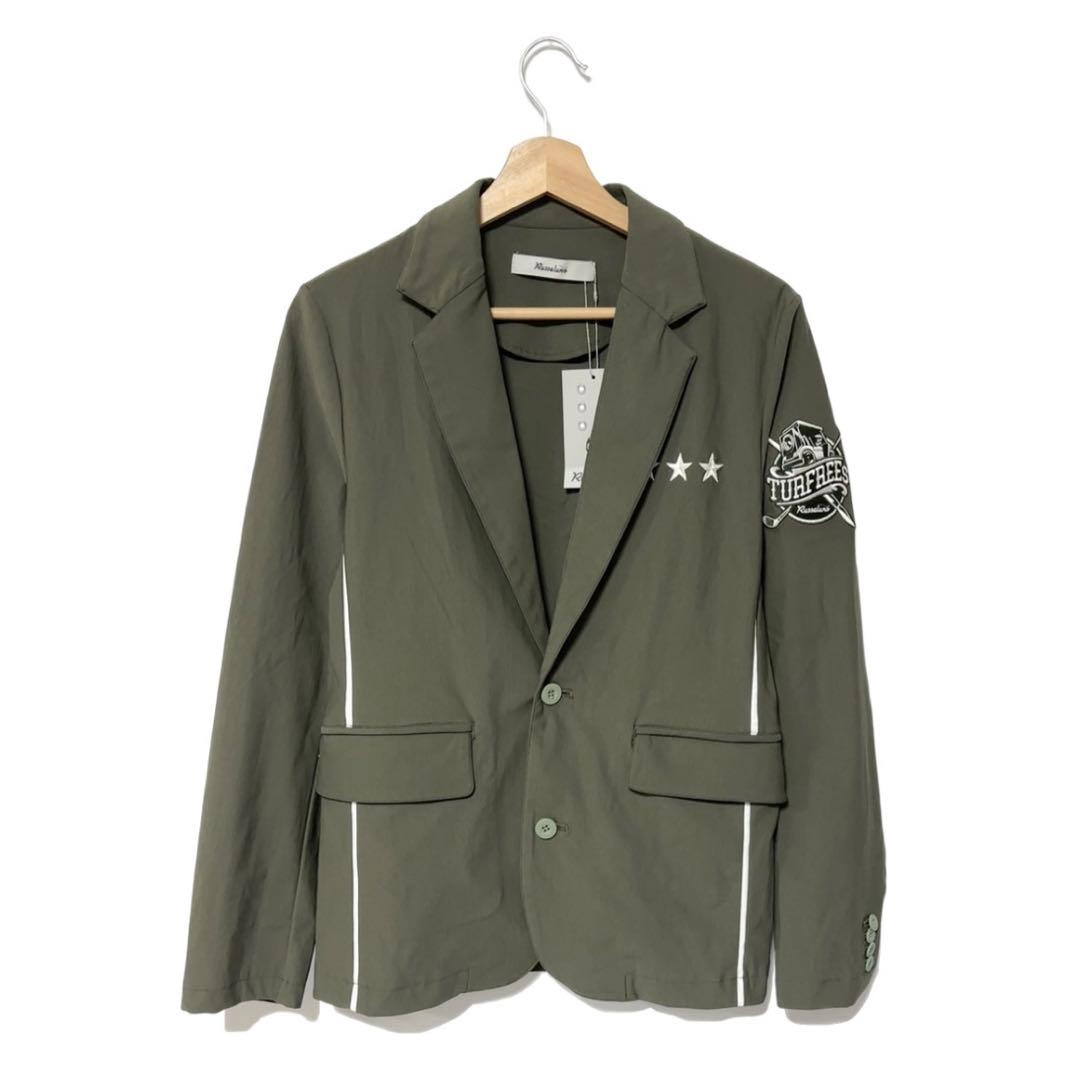 ラッセルノ ゴルフ ターフリーズ クラシック フィット ジャケット カーキ XL