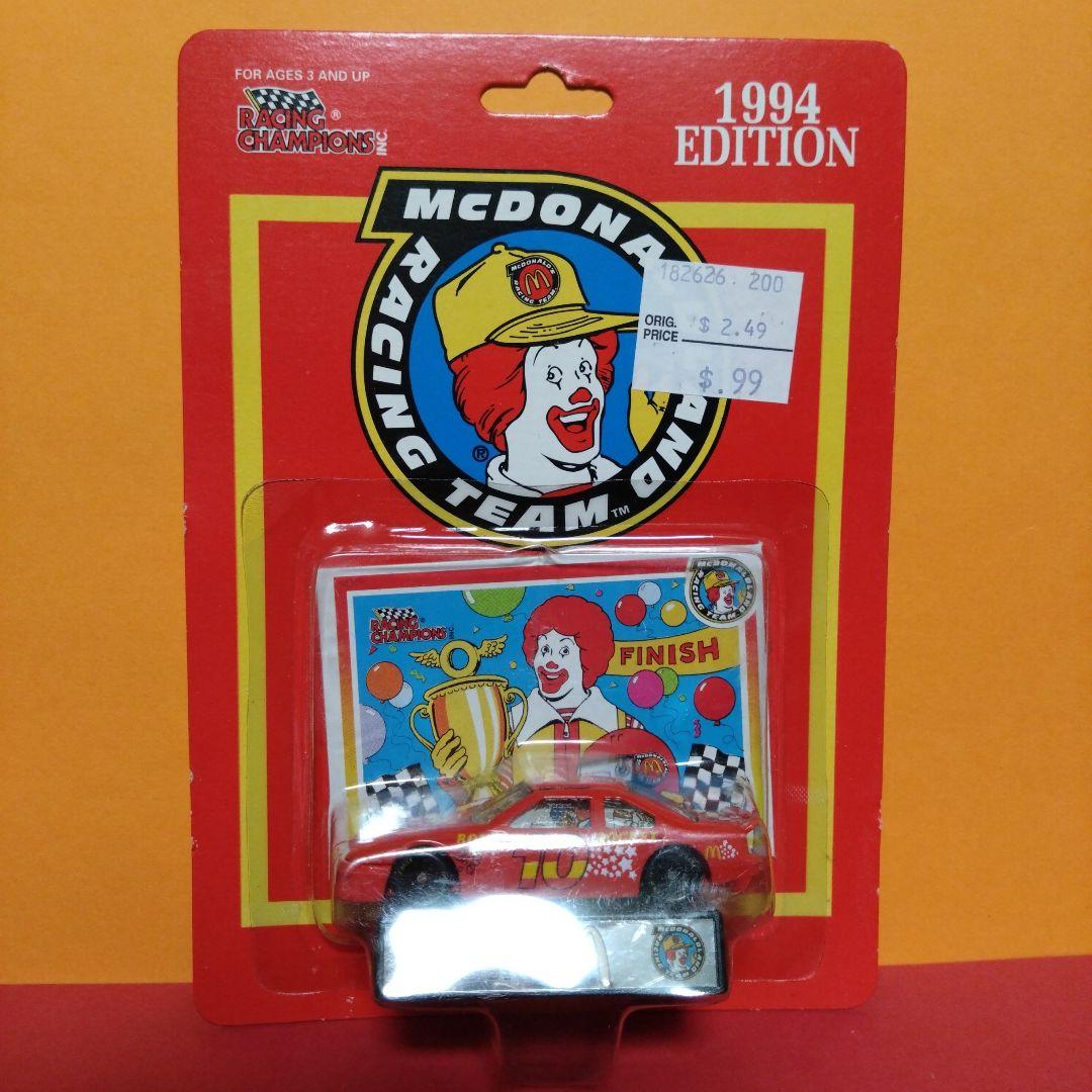 マクドナルド　レーシングチャンピオン　難あり　フォード　ミニカー　ミールトイ