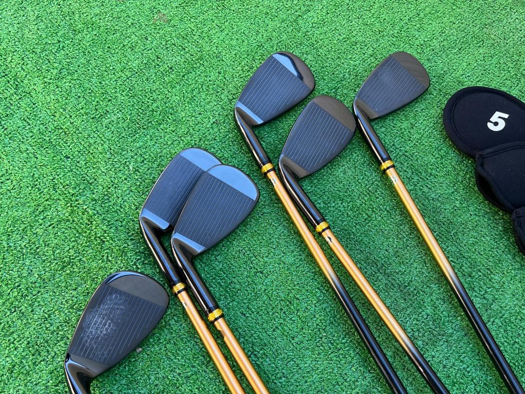 MUTSUMI HONMA MH777 ワンレングス アイアンセット SR