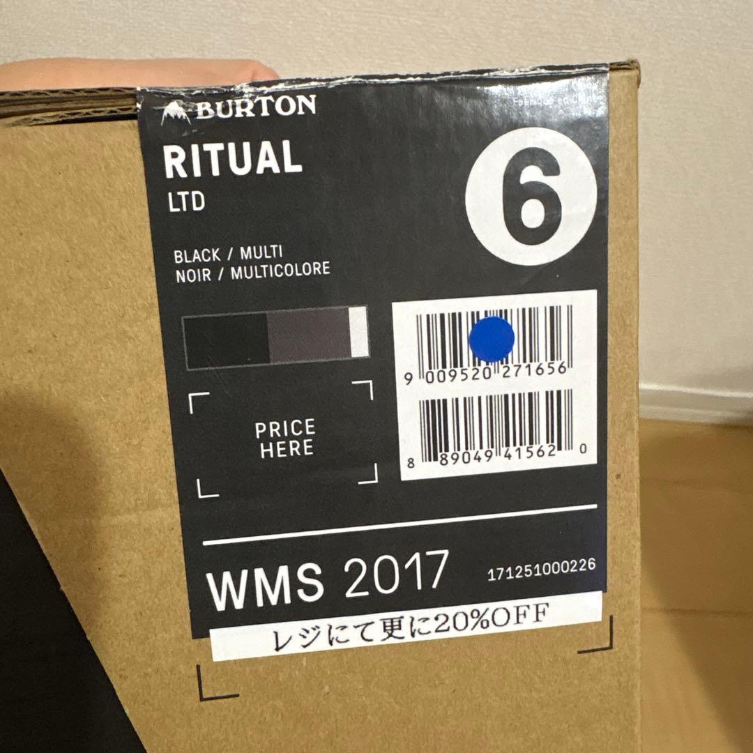 スノーボード BURTON RITUAL LTD 2017 WMS 6