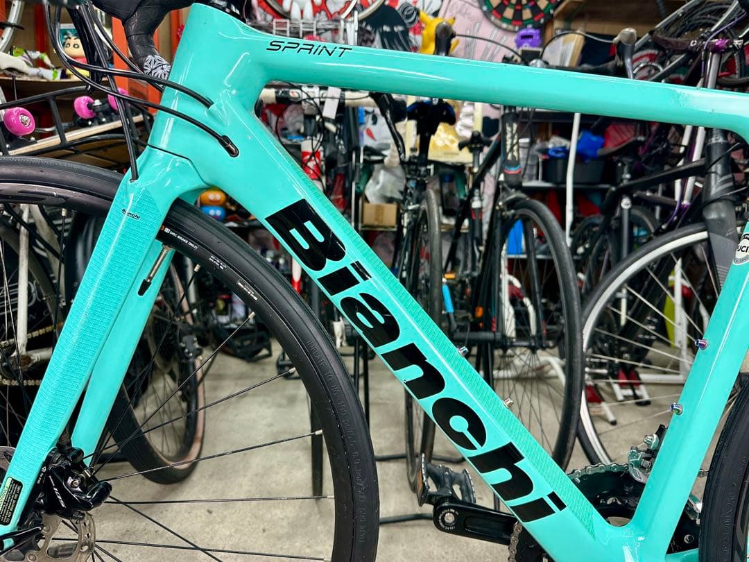 Bianchi SPRINT DISC 基本分解発送送料無料！消耗品交換済み！