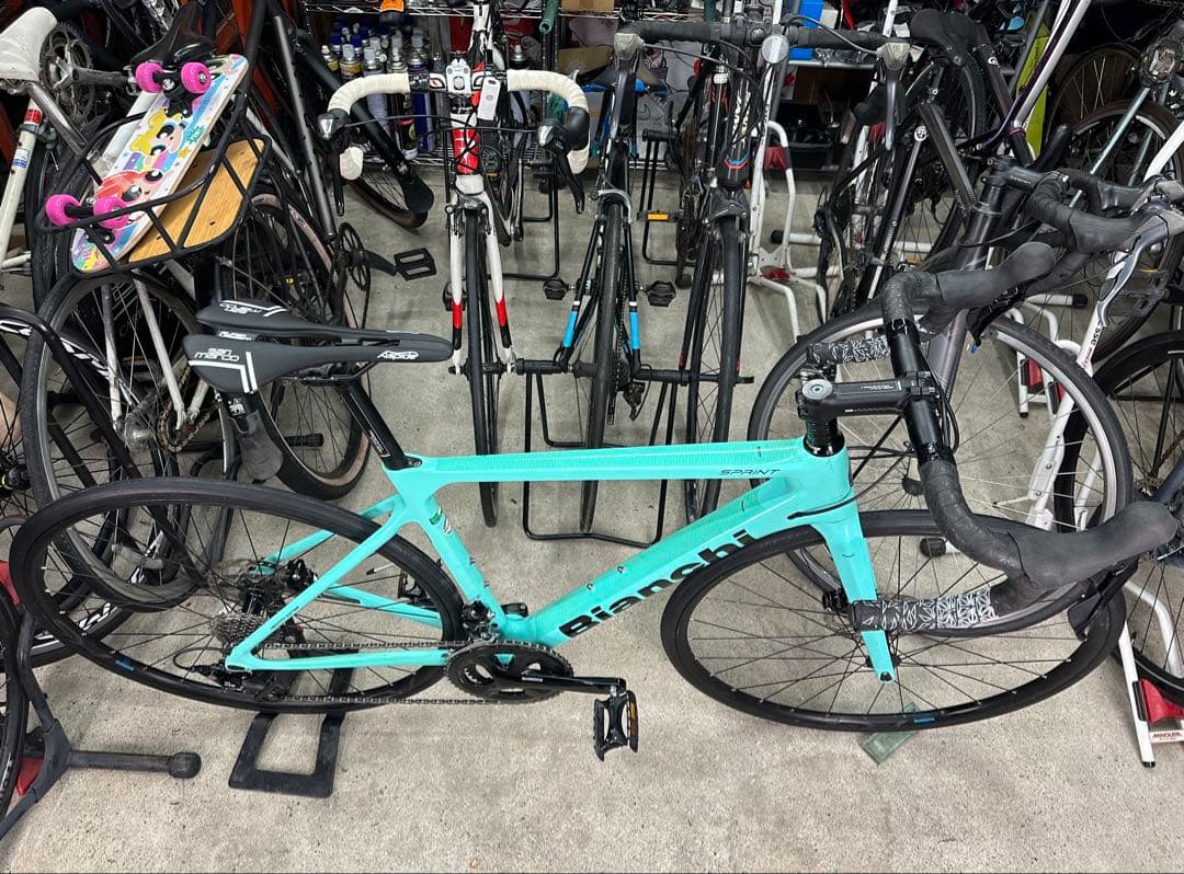 Bianchi SPRINT DISC 基本分解発送送料無料！消耗品交換済み！