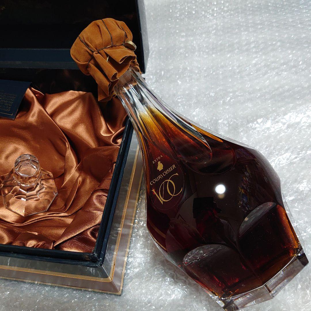 クロボアジェVOC【未開封】750mlバカラボトル　ブランデー　替え栓・箱付き