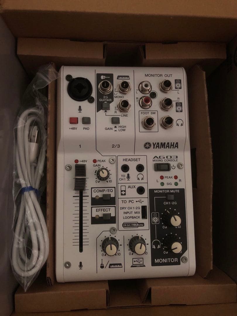 s*9様 Yamaha AG03 オーディオインターフェイス