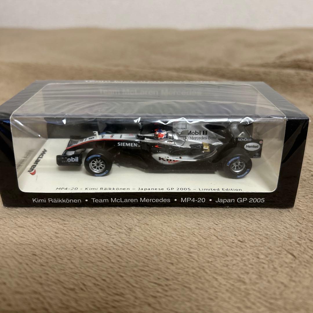 1/43 スパーク マクラーレンメルセデス 2005年 日本GP キミライコネン