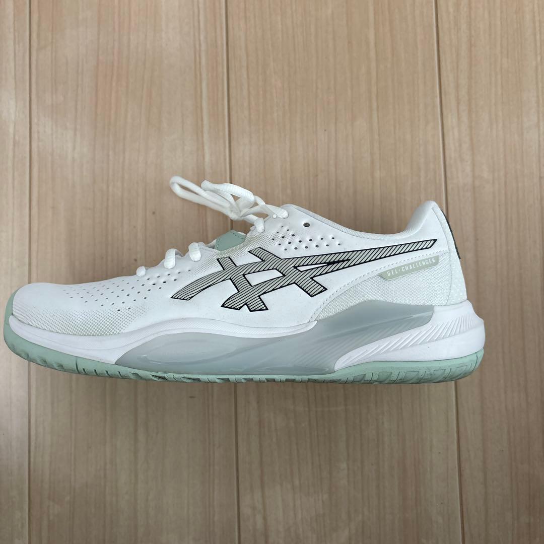 asics テニスシューズ ホワイト