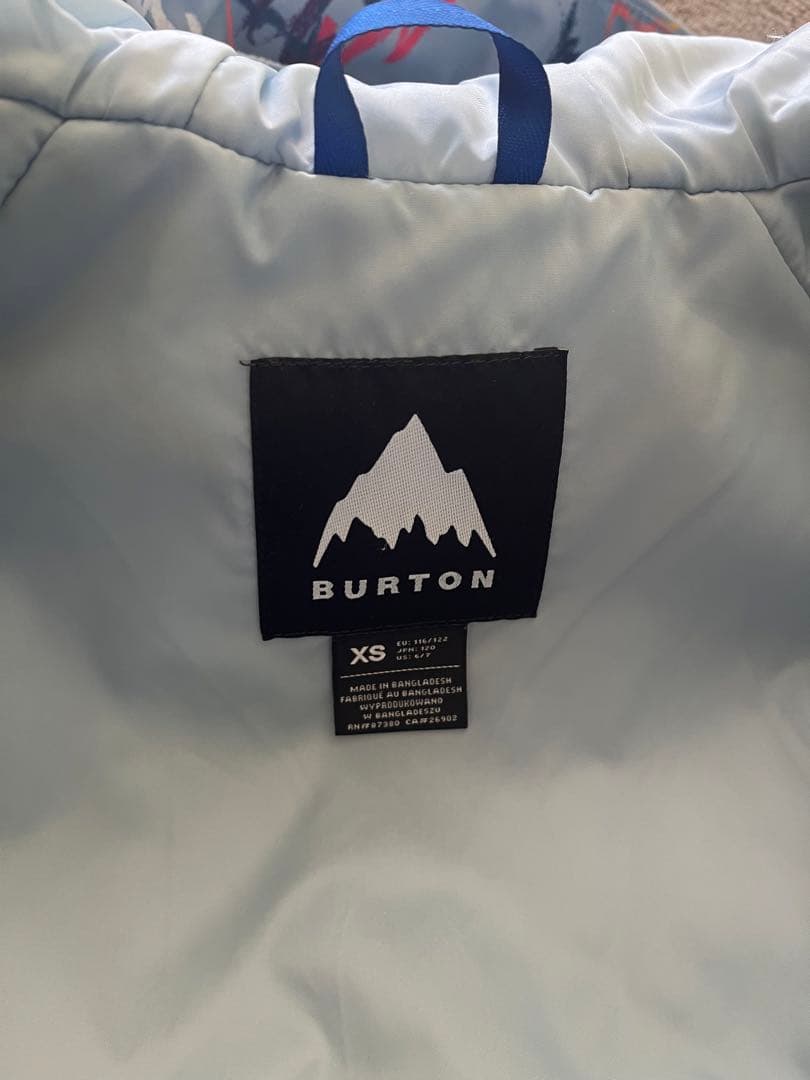 リリカ☺︎約4.5万 Burton キッズ スキマー ジャケッxs