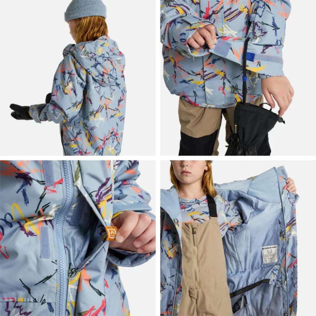 リリカ☺︎約4.5万 Burton キッズ スキマー ジャケッxs