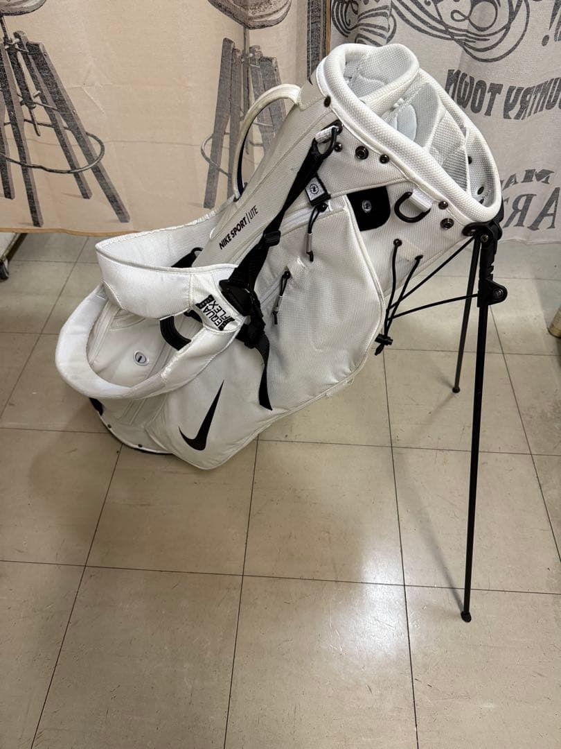 Nike Sport Lite ホワイトキャディバッグ