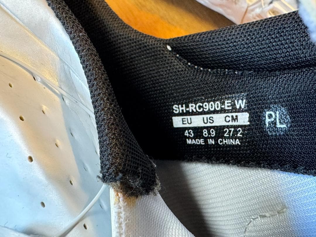 SHIMANO S-PHYRE ホワイト シューズ