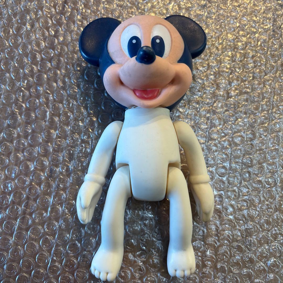 昭和レトロ　ソフビ　ディズニー　ミッキー　フィギュア　1984 年 ビンテージ品