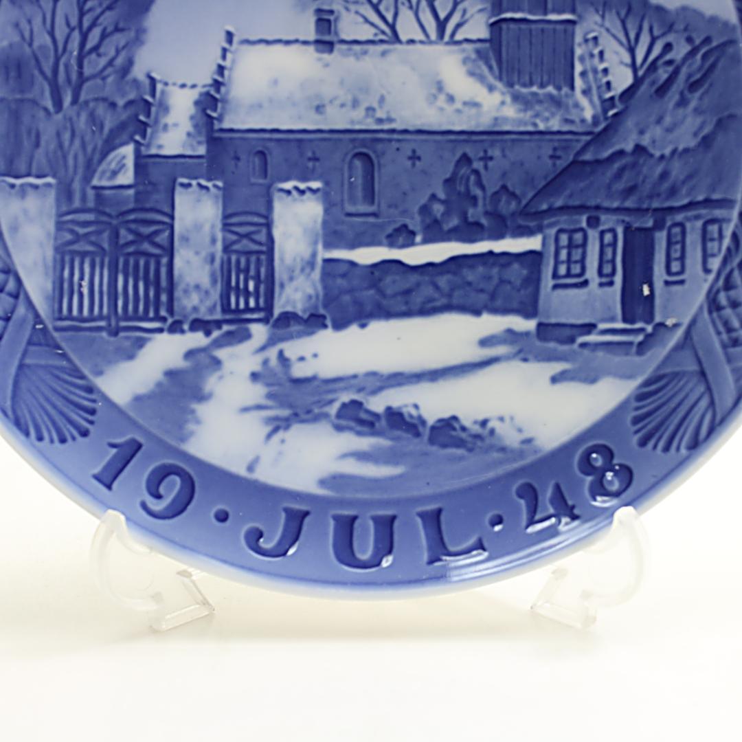 1948年 「ノードゥボ教会」 イヤープレート ロイヤルコペンハーゲン 北欧