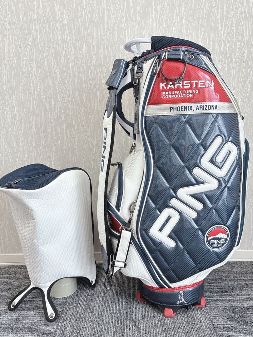 PING/KARSTEN 9.5型 キャディバッグ 希少モデル