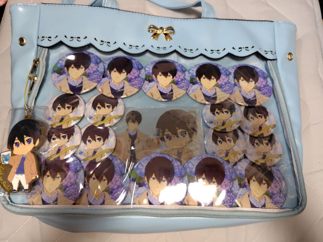 バラ売り可　七瀬遙　缶バッジ