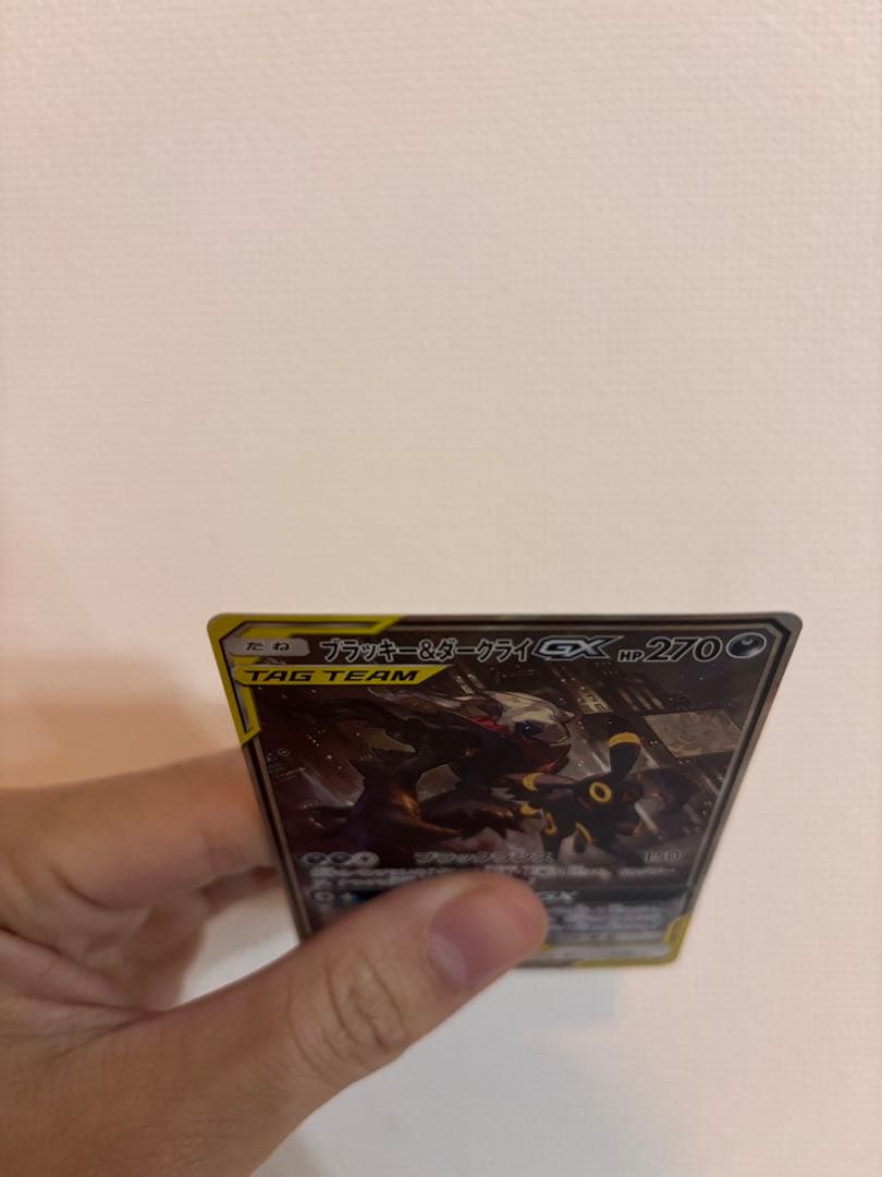 ディスプレイフレーム付き ブラッキー＆ダークライ ＧＸ スペシャルアート SA