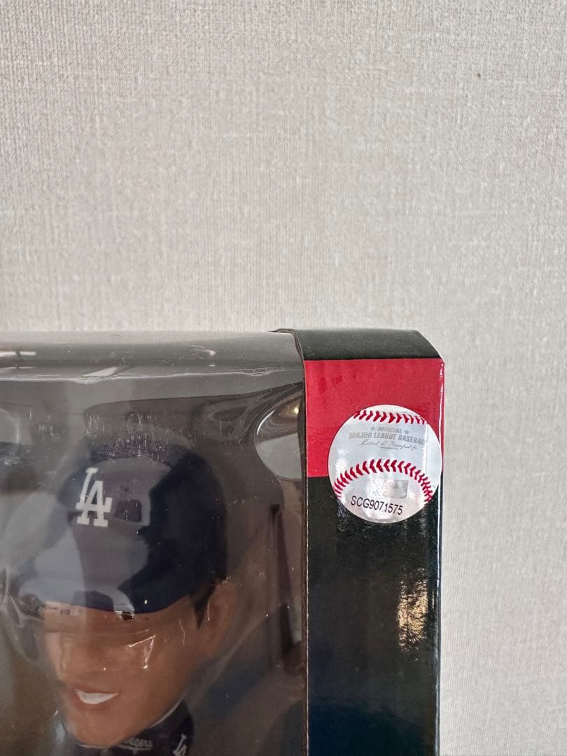 【限定】大谷翔平　ボブルヘッド(9.5インチ/青ユニ)　MLB/シリアル
