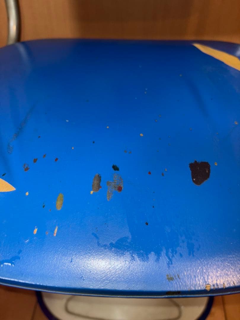 昭和レトロ ドラえもん 学習椅子 回転椅子 当時物 くろがね工作所製 難あり