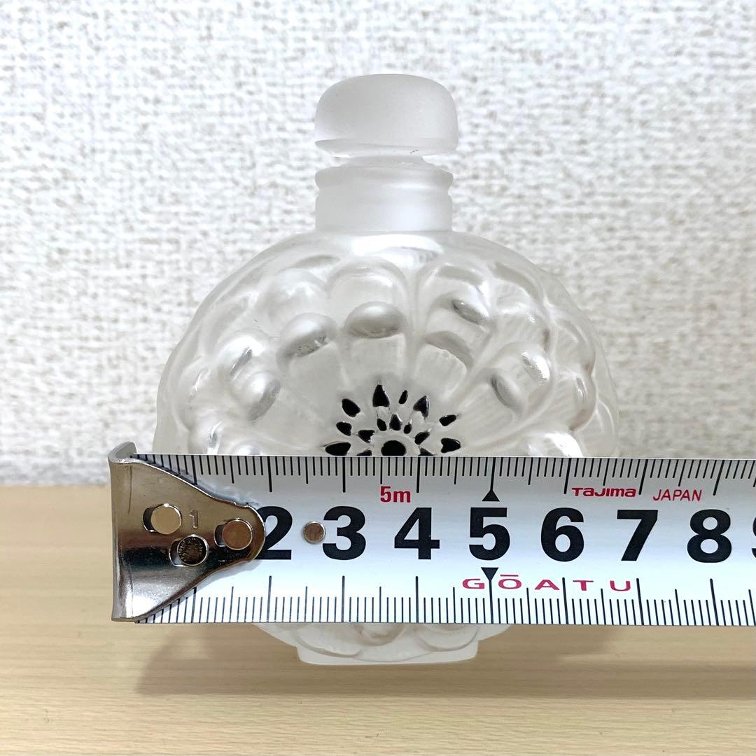 ラリック LALIQUE ダリア 香水瓶 フラワー 花 クリスタル フランス