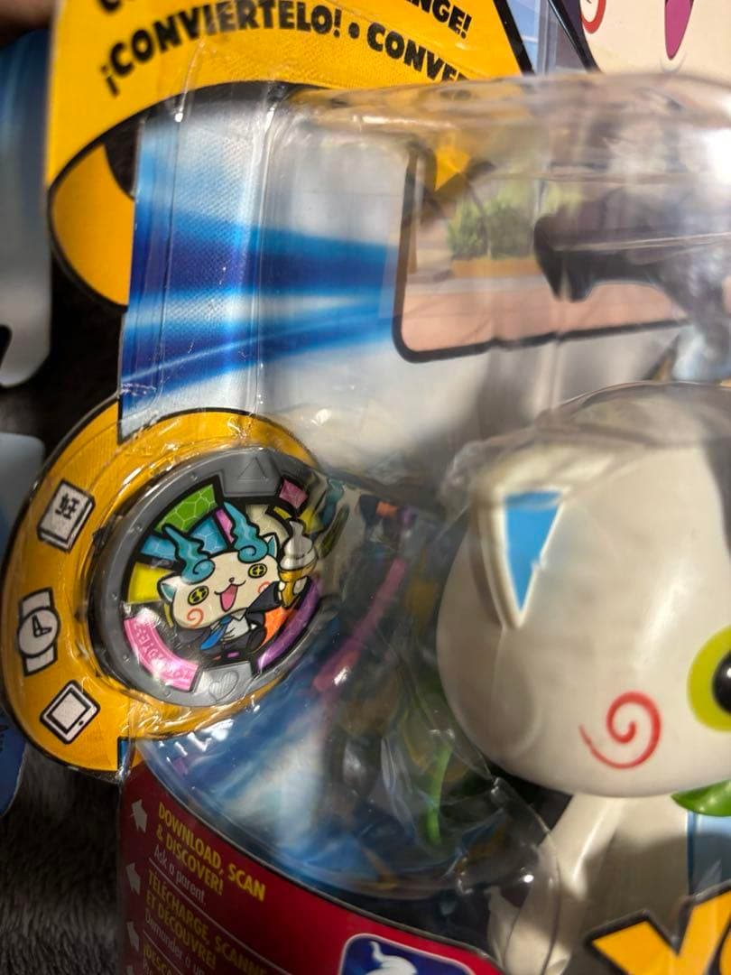 海外限定　妖怪ウォッチ　フィギュア　妖怪メダル　ジバニャン　ウィスパー　コマさん