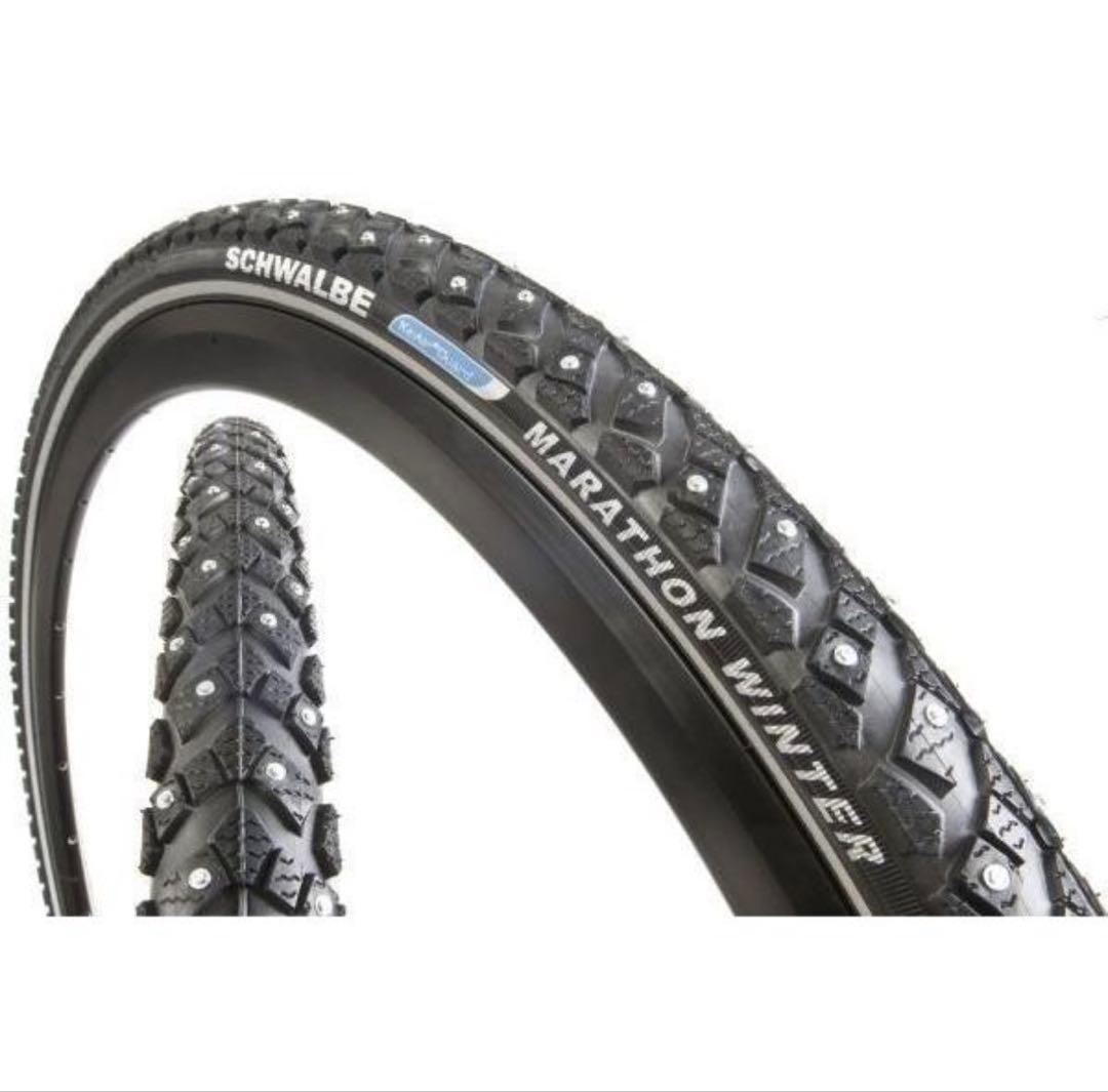 シュワルベ マラソンウィンタープラス 26インチ 自転車用スパイクタイヤ